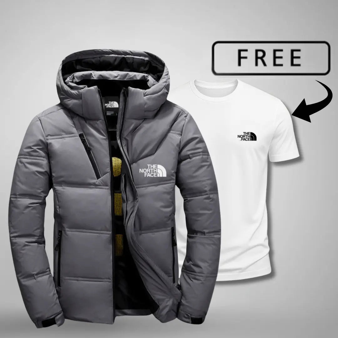 Insulated Puffer Jacket™ + FREE T-Shirt Today